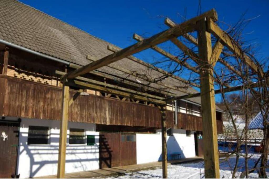 Beehive Cabin On A Farm Радовлица Экстерьер фото